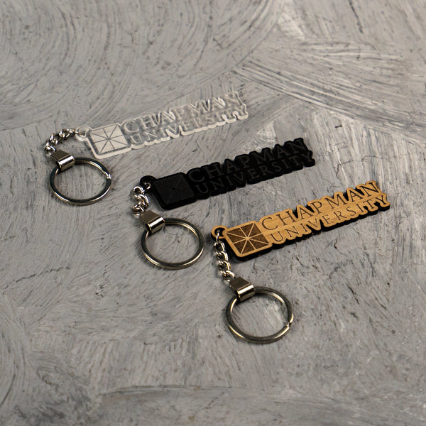 ميدالية مفاتيح خشب/أكليريك (10 قطع)